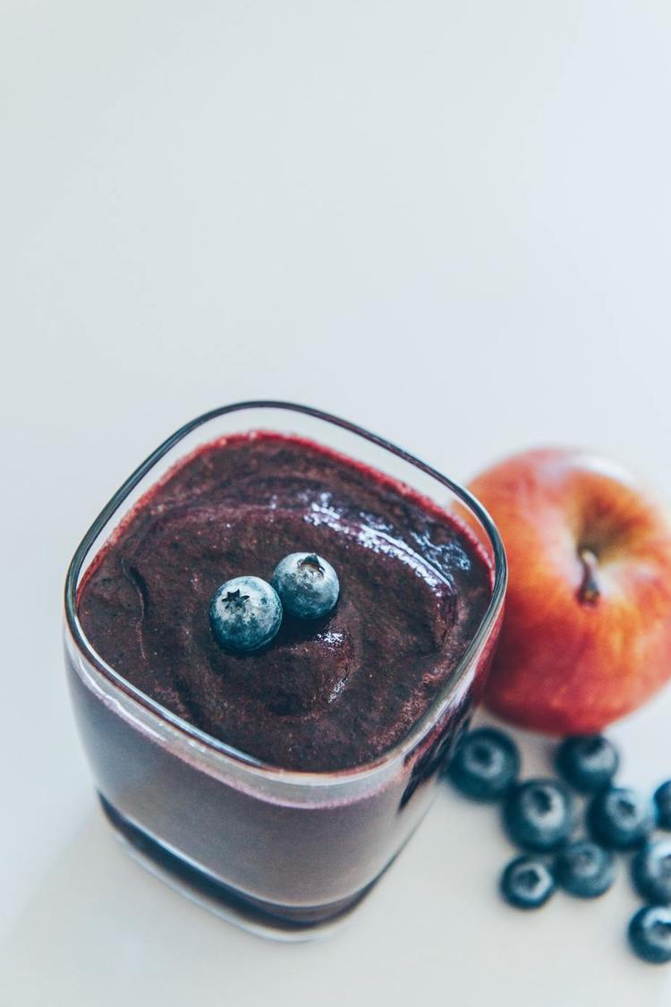 Apple Blueberry Smoothie - Smoothie Recipe