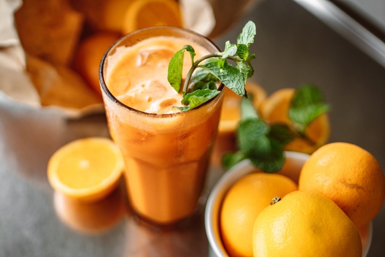 Orange Mint Smoothie Recipe