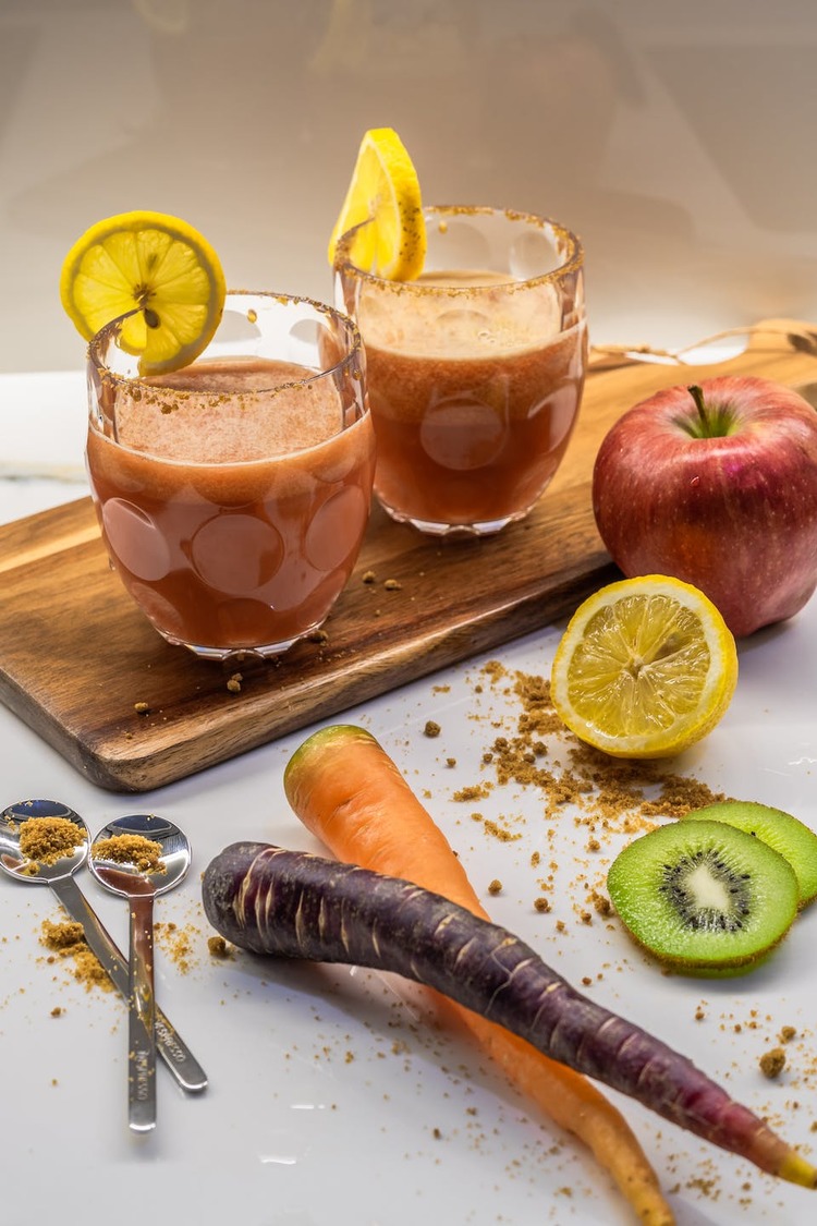 Apple, Carrot and Kiwi Smoothies Recipe