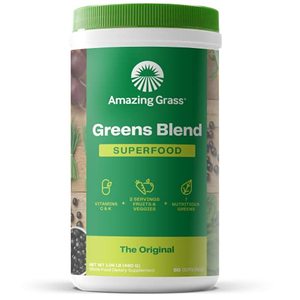 Amazing Grass - Organic Spirulina, Beet Root Powder and Probiotics Smoothie Mix